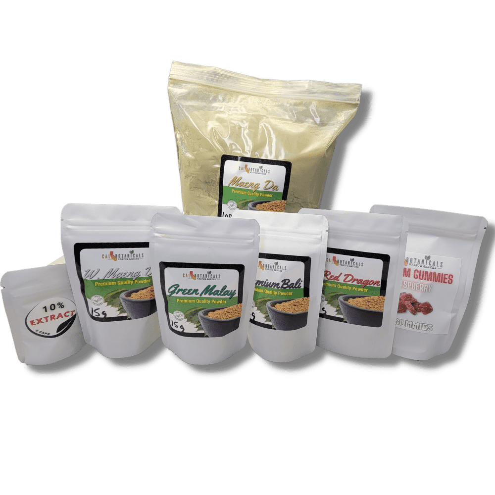 Cali Botanicals Kratom Subscription Kit Box